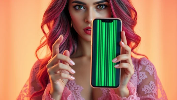 Easy Fix for Green Line on Phone Display by aman lalani